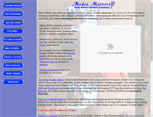 Tablet Screenshot of mediamatters.co.uk