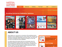 Tablet Screenshot of mediamatters.ca