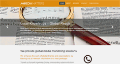 Desktop Screenshot of mediamatters.asia